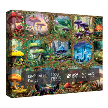 Bboldin® Enchanted Fungi Jigsaw Puzzle 1000 Pieces